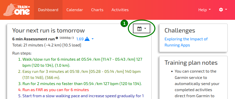The Plan locking and versions button on the Dashboard.